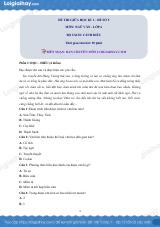 Đề thi giữa kì 1 Văn 6 Cánh diều - Đề số 5